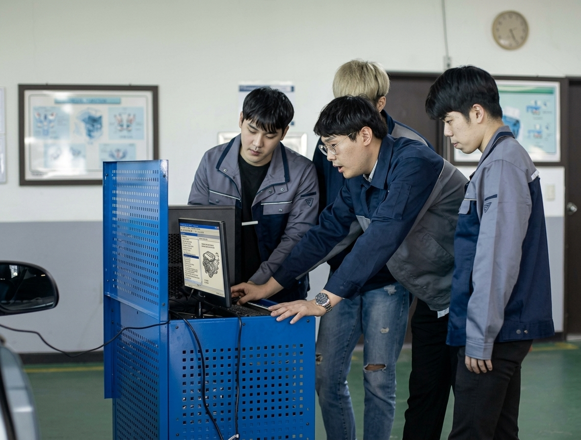 (자동차전기전자)자동차정비산업기사자격취득과정3